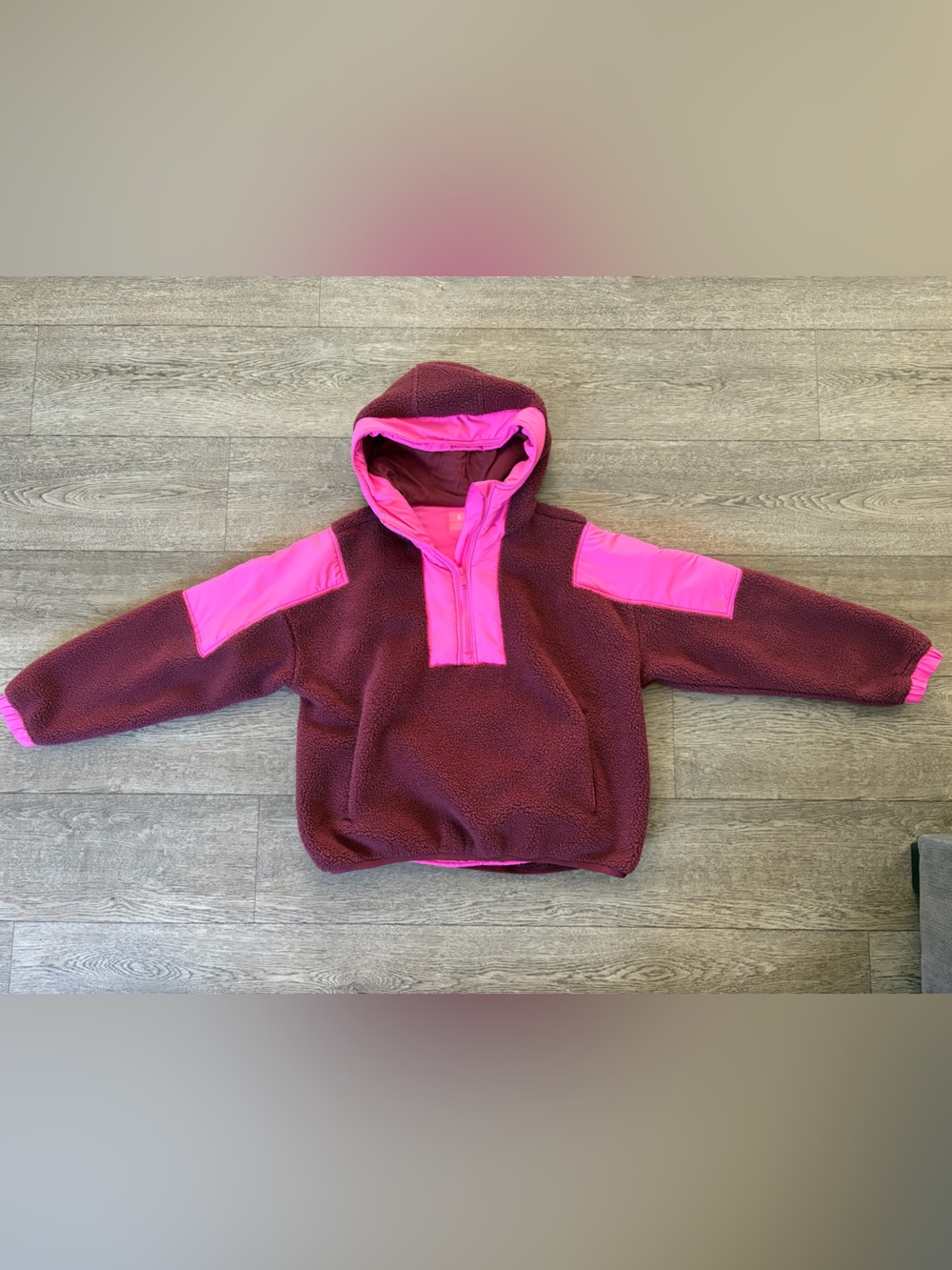 Free People, Free People Movement fleece pink jacket size Small